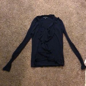 Ralph Lauren navy long sleeve top